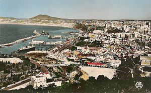 ORAN - PORT MUERTE CHEMIN DE LA ET LE PORT  (2)